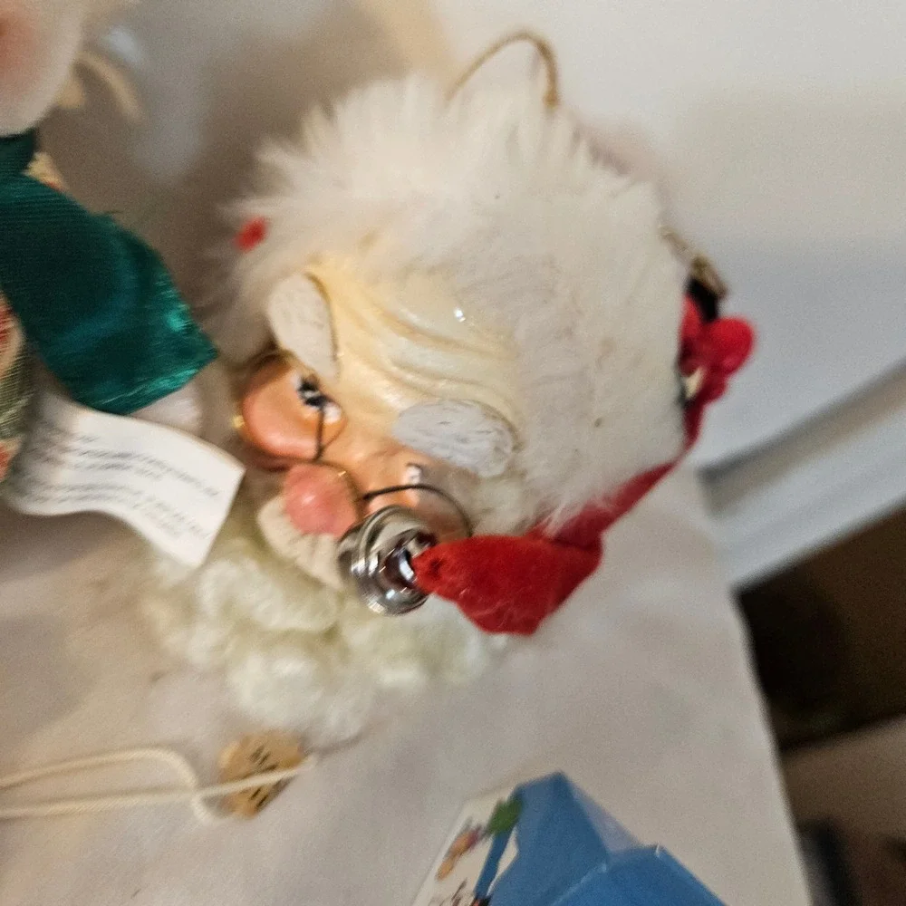 Vintage Christmas Ornament Lot Mixed Retro Santa Snowman Hearts 30pc Set